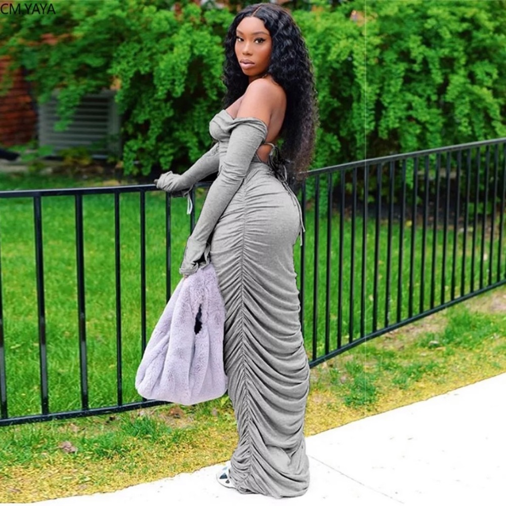 Spandex Maxi Dress